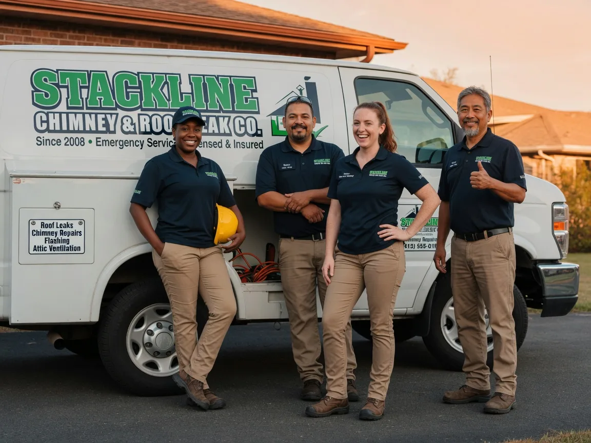 Chimney flashing repair company in Marietta, MN